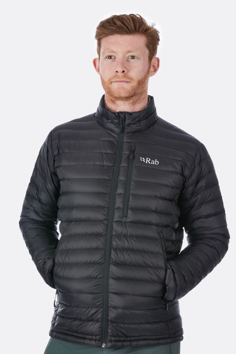 rab coat mens black